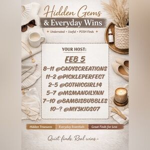 Cadyscreations is LIVE with Anything POSHable